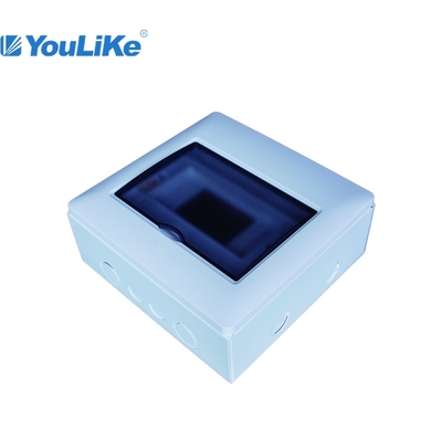 Plastic Electrical Mcb Consumer Unit Distribution Box 7 Way Surface Mounted