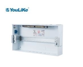 ABS Cover 18 Way Distribution Box Switchboard Fireproof With Opaque Window