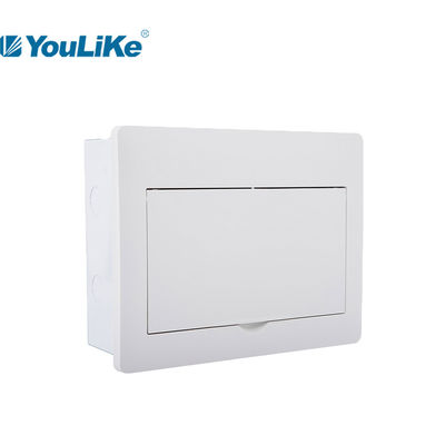 400V HIPS Cover 10 Way MCB Box Flame Retardant With Din Rail