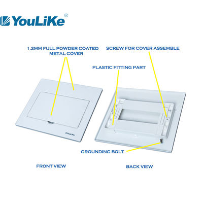 Powder Coated 10 Way MCB Box Consumer Unit Outdoor Wall Mount