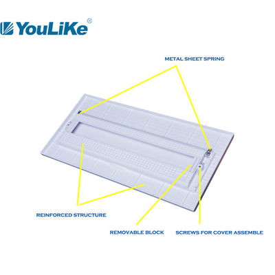 Flush And Surface Mounted 24 Way MCB Box Plastic With Movable Bracket