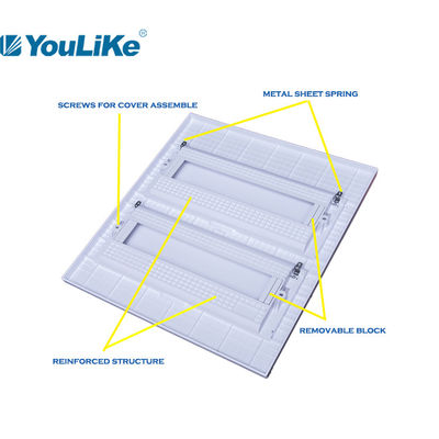 Electric Plastic Flush Mount Distribution Box 32 Way With CE Certification