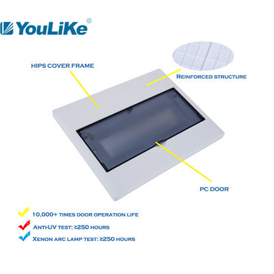 13 Way Distribution Board Single Phase Household Plastic Power Mcb Distribution Box