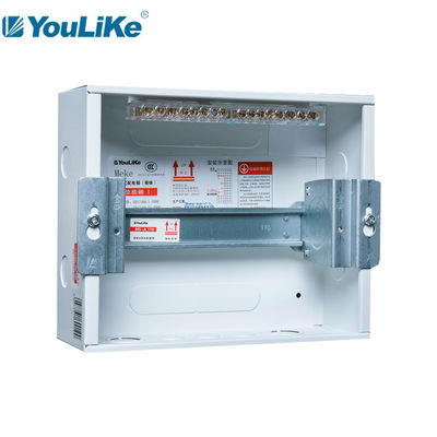 Safe IP40 Electrical 30 Way MCB Box With Adjustable Din Rail