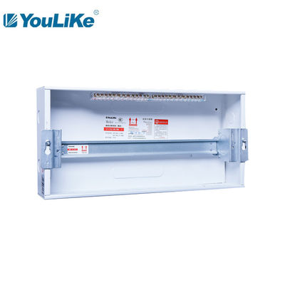 IP40 21 Way Flush Mount Distribution Box , Low Voltage Distribution Panel Phase