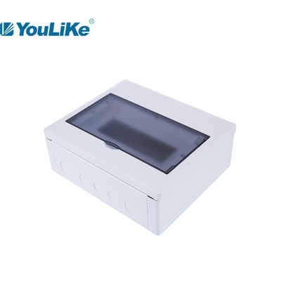 Electrical Plastic Single Phase MCB Box , 10 Way DB Box Surface Mounted