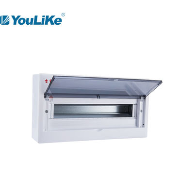 Surface Mounted Indoor Single Phase MCB Box 18 Way With Transparent Window