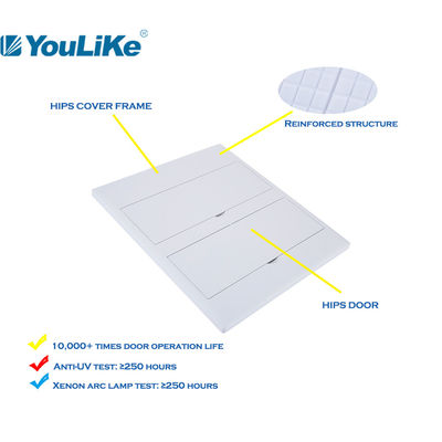 Two Phase DB Indoor Electrical Panel High Safety With HIPS Cover