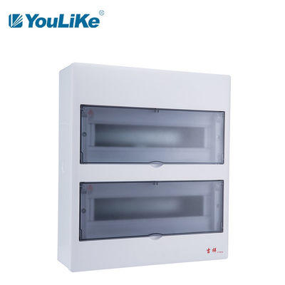 Waterproof IP40 Plastic MCB Box , MCB Junction Box To Protect Circuit Breakers