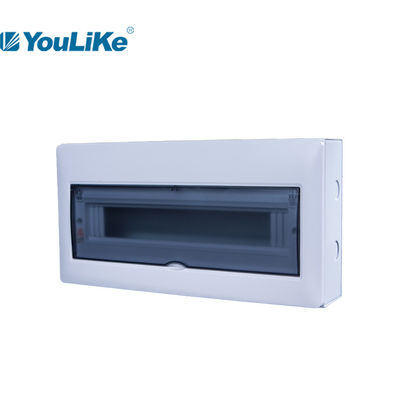 CCC Approval 18 Way Distribution Board , MCB Panel Board Box With Transparent Window