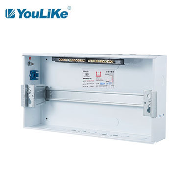 ABS Cover Flush Mount Distribution Box , 18 Way Switchboard With Opaque Window