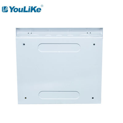 White Flush Mount 10 Way MCB Box , PC Distribution Box Anti Deformation