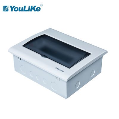 Switch Control 10 Way MCB Box ABS Door For Circuit Breaker