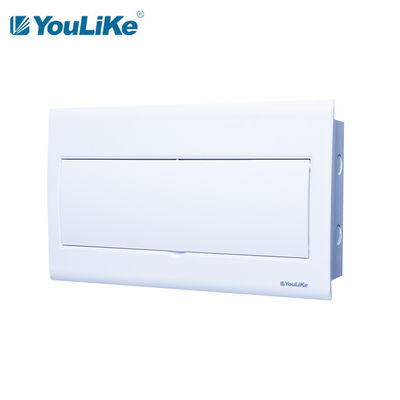 Indoor  IP40 Level Plastic MCB Box , Low Voltage Distribution Panel Dustproof
