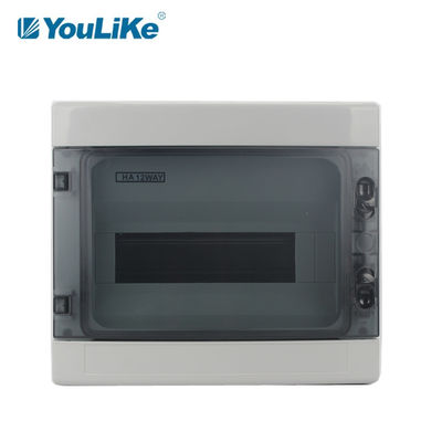 12 ways IP65 Waterproof and Dustproof Distribution Box MCB BOX ABS PC Material