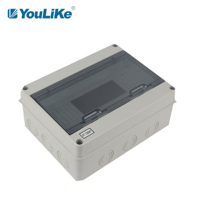 Waterproof Plastic Electrical Outdoor Breaker Box Wall Mounting With 12 Way