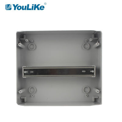 Waterproof Plastic Electrical Outdoor Breaker Box Wall Mounting With 12 Way