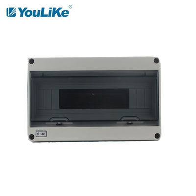 PC Cover Waterproof MCB Box , 15 Way Junction Box High Strength Outdoor