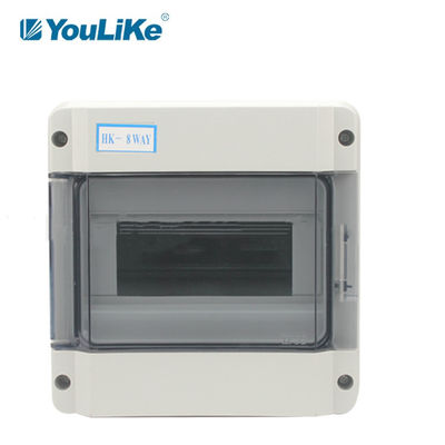8 Way MCB Outdoor Junction Box Waterproof IP65 For Circuit Breaker