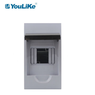 ABS Material IP40 Single Phase MCB Box 4 Way Indoor And Outdoor Use