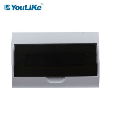 IP40 Waterproof Plastic Distribution Box , 18 Way DB Box Surface Mounting