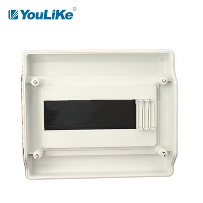 IP65 9 Way Waterproof MCB Box , Outdoor Electrical Junction Box With Transparent Window
