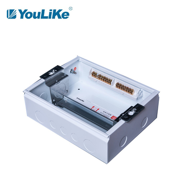 Din Rail Outdoor MCB Electrical Power Distribution Box Flush Mounted 10 Way