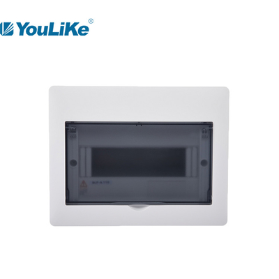 Power Distribution Electrical 10 Way MCB Box Metal Enclosure Flush Mounted