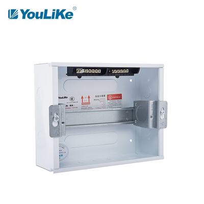 10 Way Electrical Circuit Breaker Distribution Box White Powder Painting