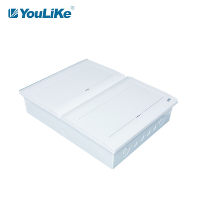 Plastic Enclosure Distribution Box Electrical Consumer Unit 26 ways For MCB Din Rail