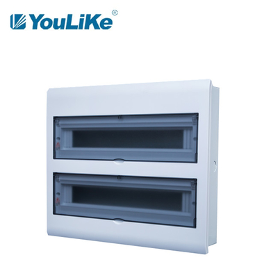 Panel Boards Electrical Metal Base Single Phase Distribution Box 42 Way
