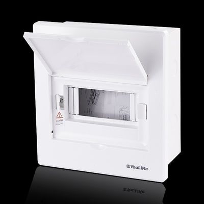7 Way Single Phase Metal Enclosure Electrical Circuit Power Distribution Board For Indoor